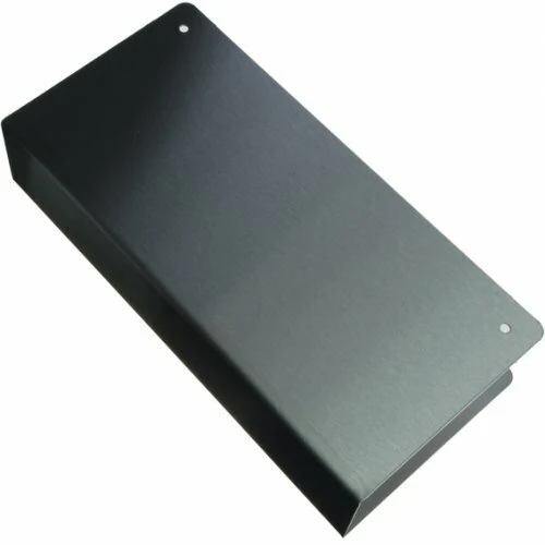 BDS Wrap Around Blank Plate 11351139 230x110mm 48mm Thick Doors Stainless Steel