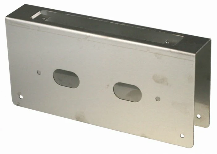 BDS Wrap Around Plate 09351123 230x110mm SSS 60mm Backset To Suit Mortice Lock