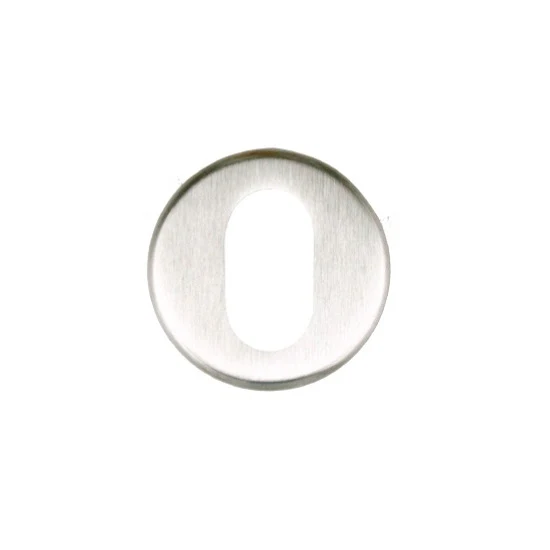 Bellevue Olivari Round Oval Escutcheon 1191OIS Superlnox Satin 51x10mm