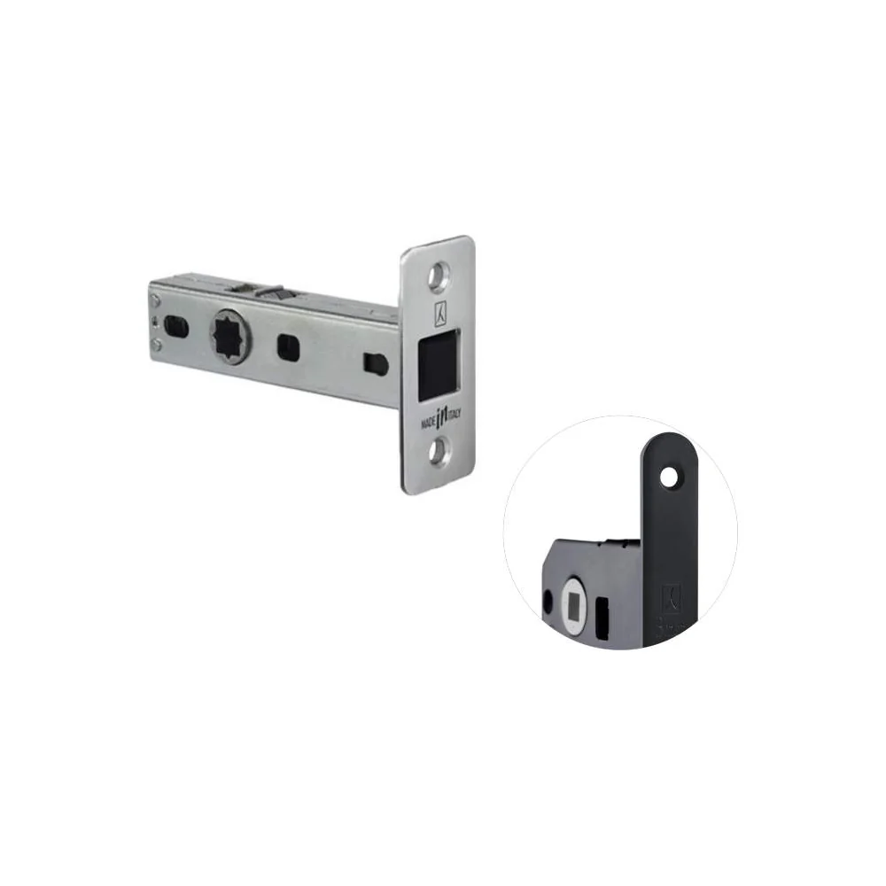 Bellevue Bonaiti Door Magnetic Passage Latch 60mm Backset - Available in Various Finishes - Image 7