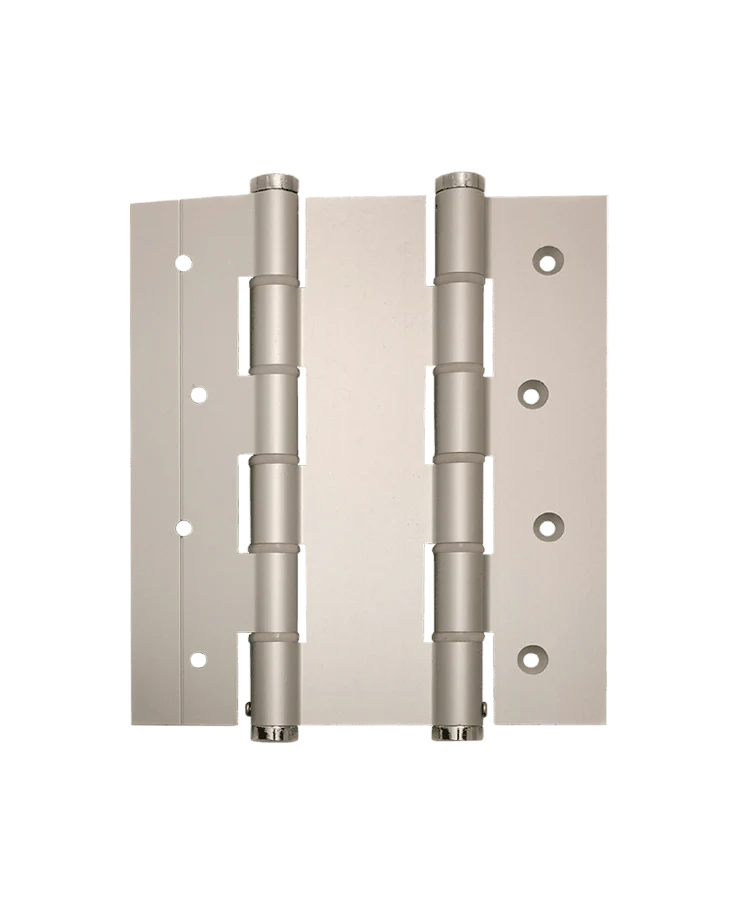 Bellevue Justor Double Action Spring Hinge Anodized Silver BIDA180AAS **Extra Wide**