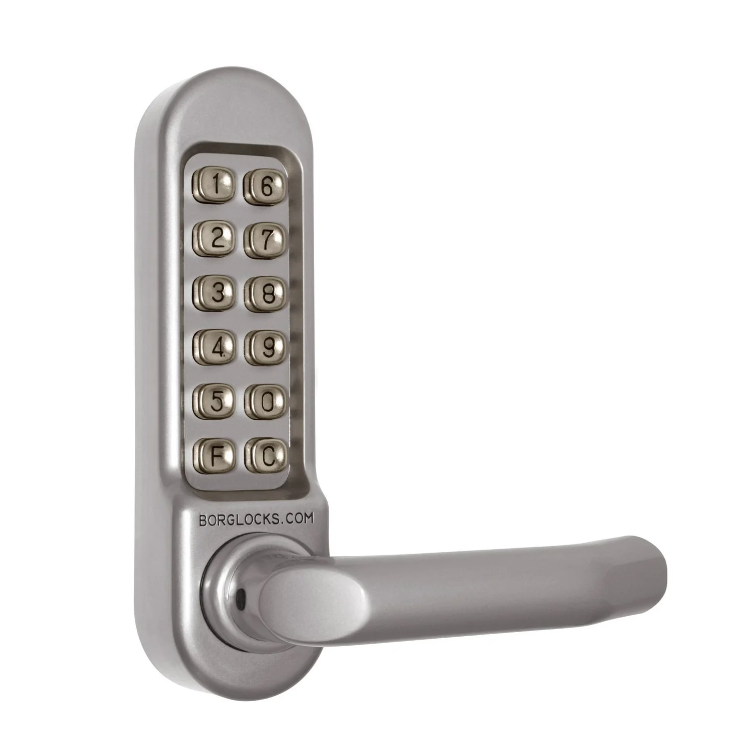 Borg Digital Door Lock Keyless Fire Rated Stainless Steel BL5001SS - Image 2