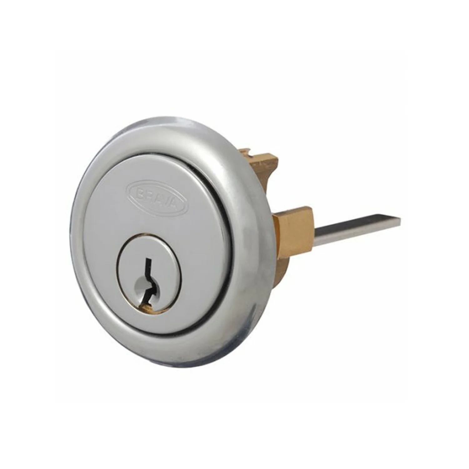 Brava Door Lock 201 Cylinder 6 Pin Satin Chrome Keyed Alike BRU20016SCKA1