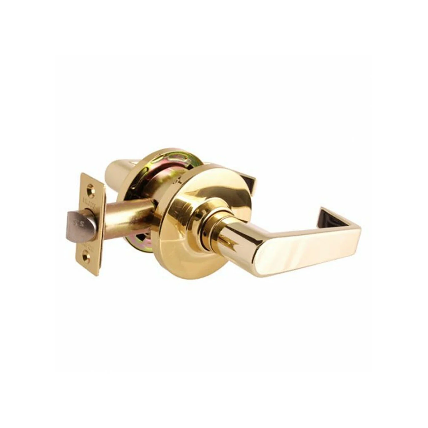 Brava Metro Passage Lever Set Fire Rated 70mm Polished Brass EL6182PB70