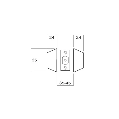 Brava Urban Deadbolt Double Cylinder 60/70mm Stainless Steel Keyed Alike D362BKA - Image 2