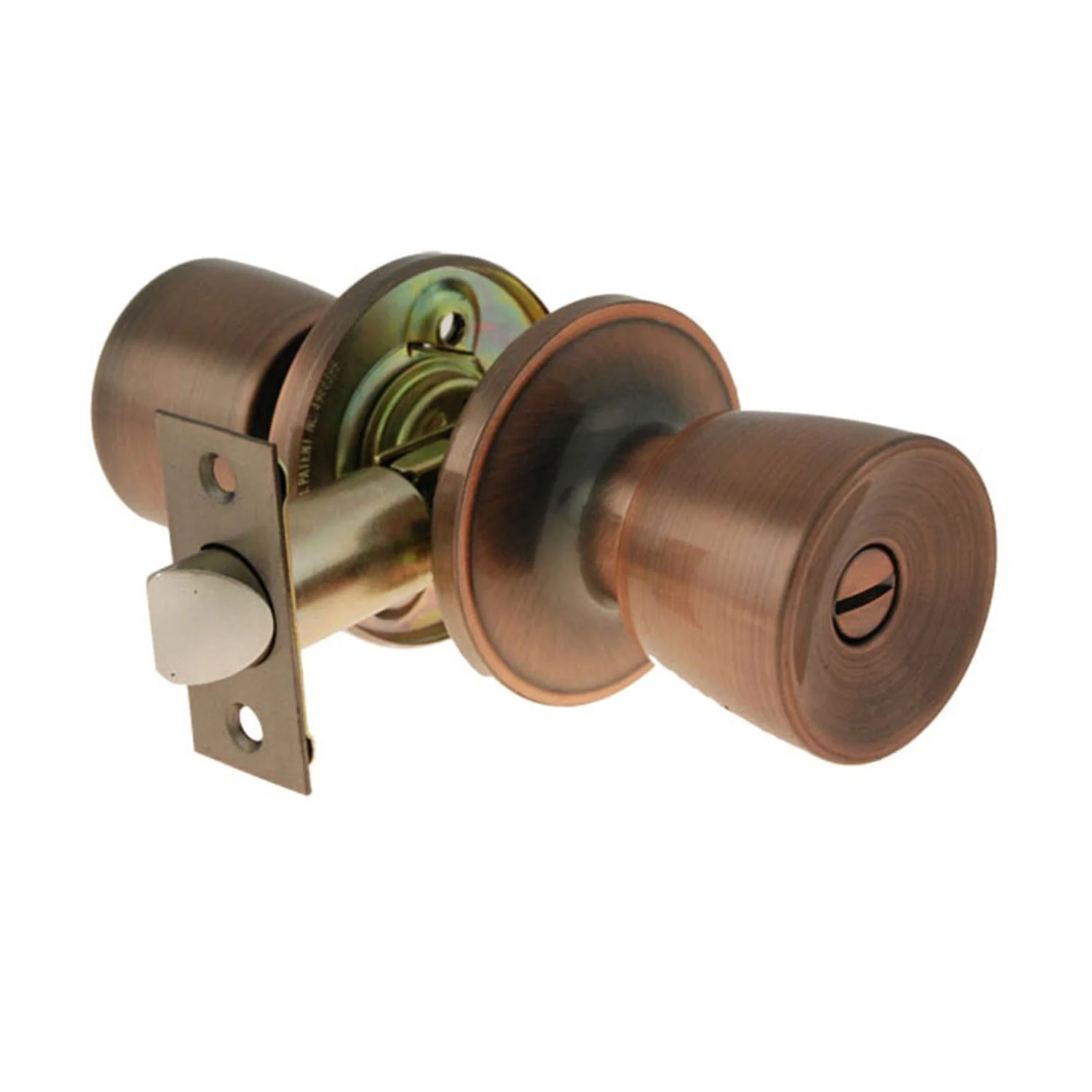 Brava Urban Door Knob Privacy Set 60/70mm Antique Copper BRT6910B