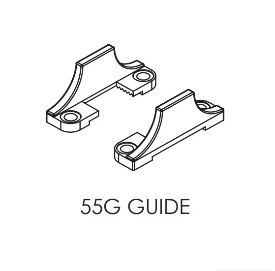 Brio 55G Floor Mounted Surface Guide Nylon