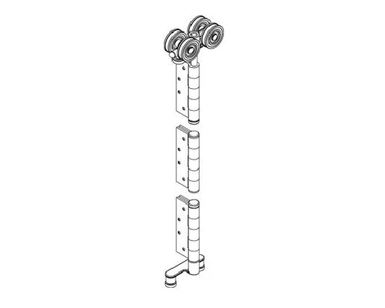Brio Intermediate Hanger Set BWS4-100S For Weatherfold 4s 100KG SS Bearing - Image 2