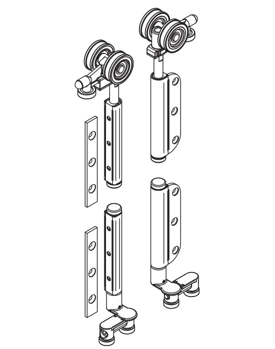 Brio Meeting Rebate Set BWS8-50S For Weatherfold 4s 50KG Stainless Steel Bearing - Image 2