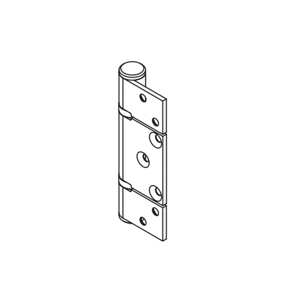 Brio Offset Hinge Non Morticed Satin Stainless Steel BW219HSS