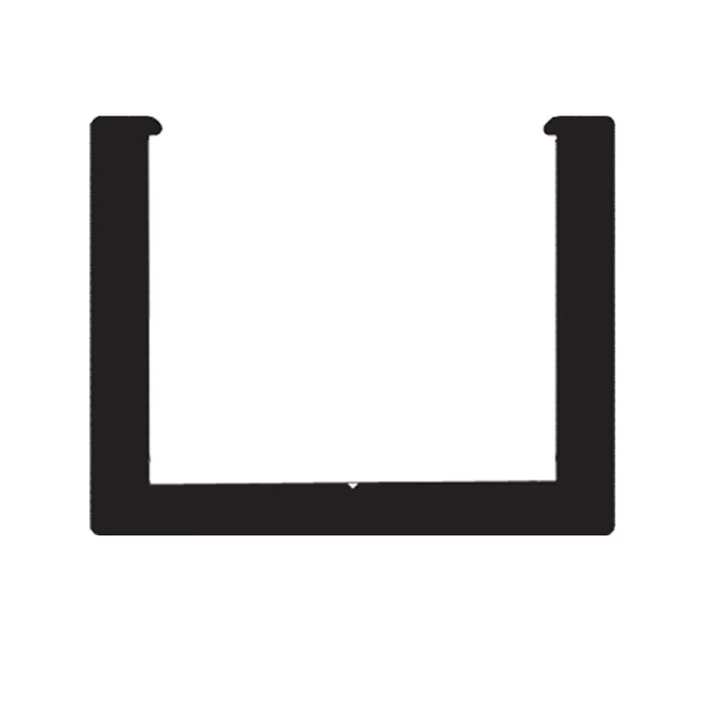 Brio Support Channel For Top Hung Sliding Panels - Available in Various Finishes and Sizes - Image 6