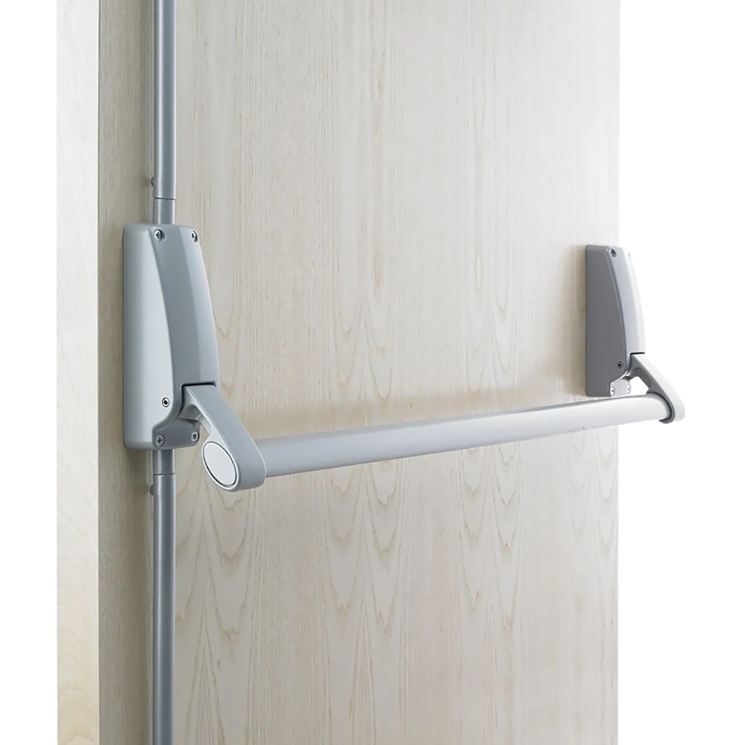 Briton Door Lock Pack Panic Bar B376ESE with Outside Lever w/ Cylinder B1413LE - Image 2