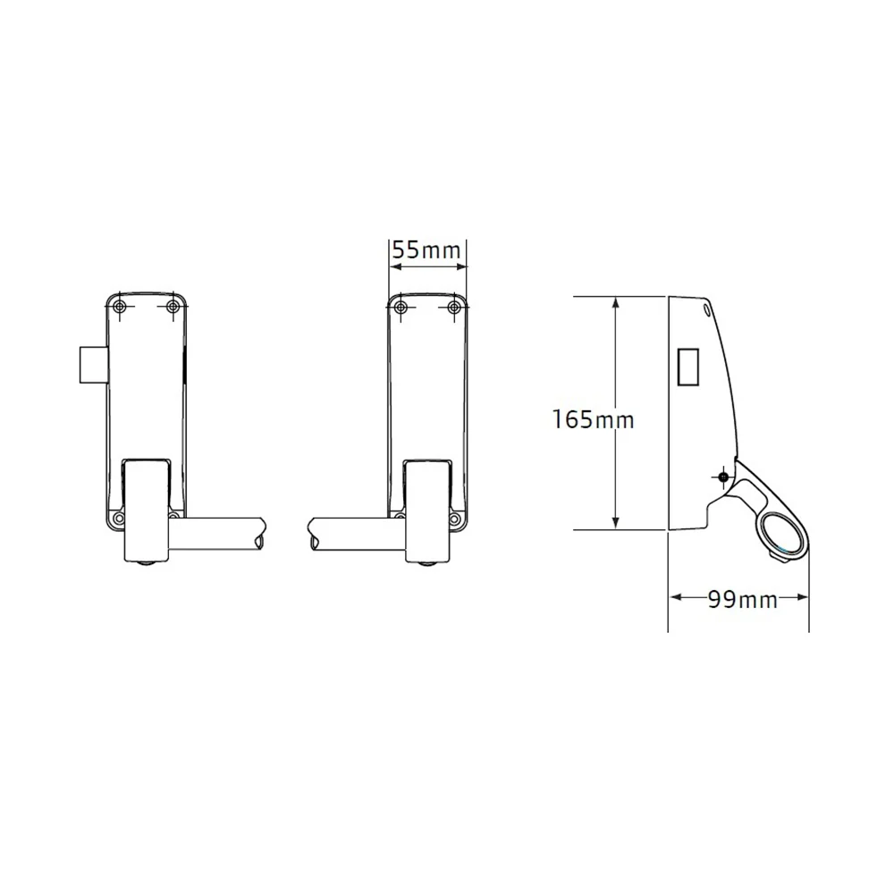 Briton Door Reversible Rim Panic Latch Commercial Grade Fire Rated B378E/SE - Image 5