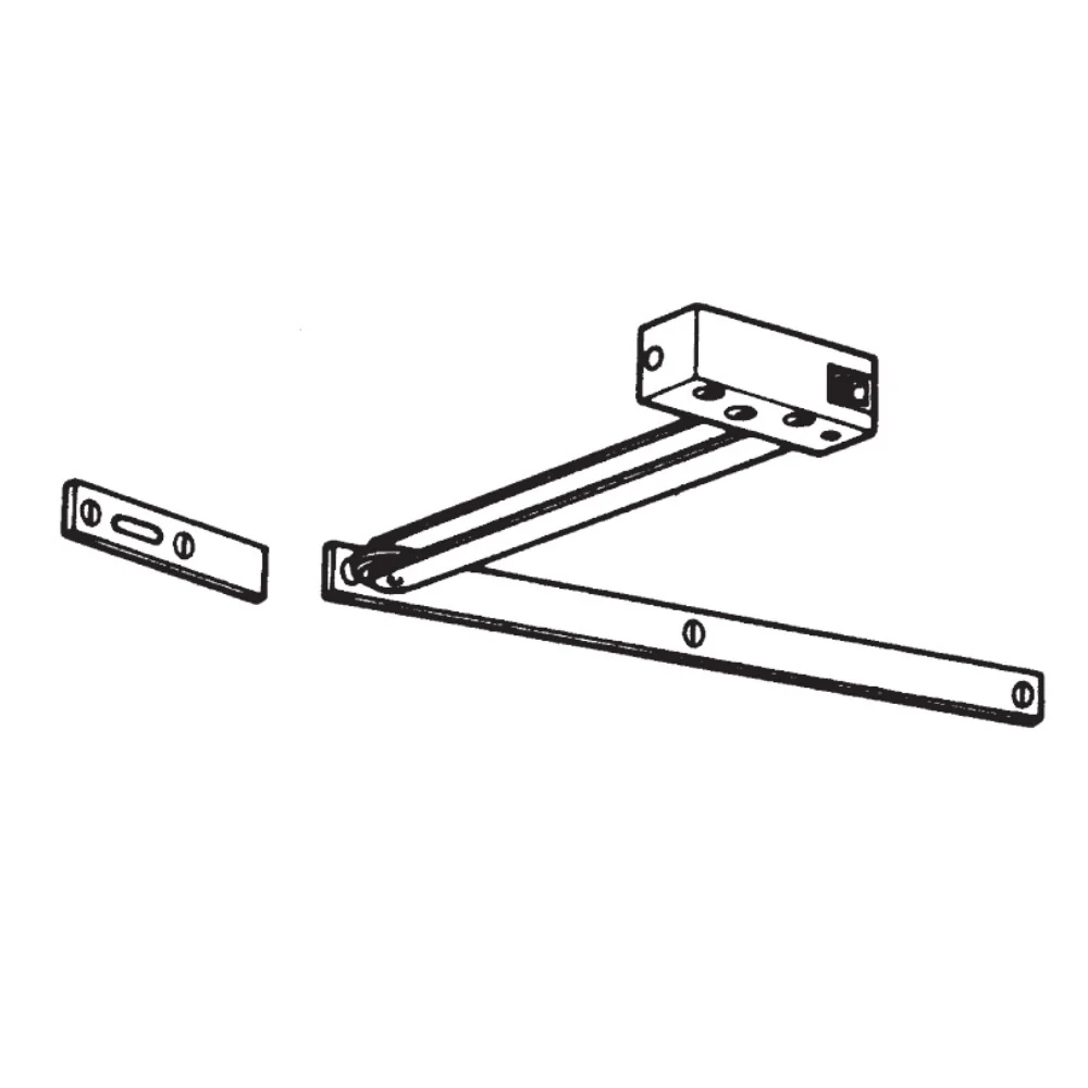 Briton Sequence Selector 180mm Satin Stainless Steel For Double Doors B3000180SS - Image 2