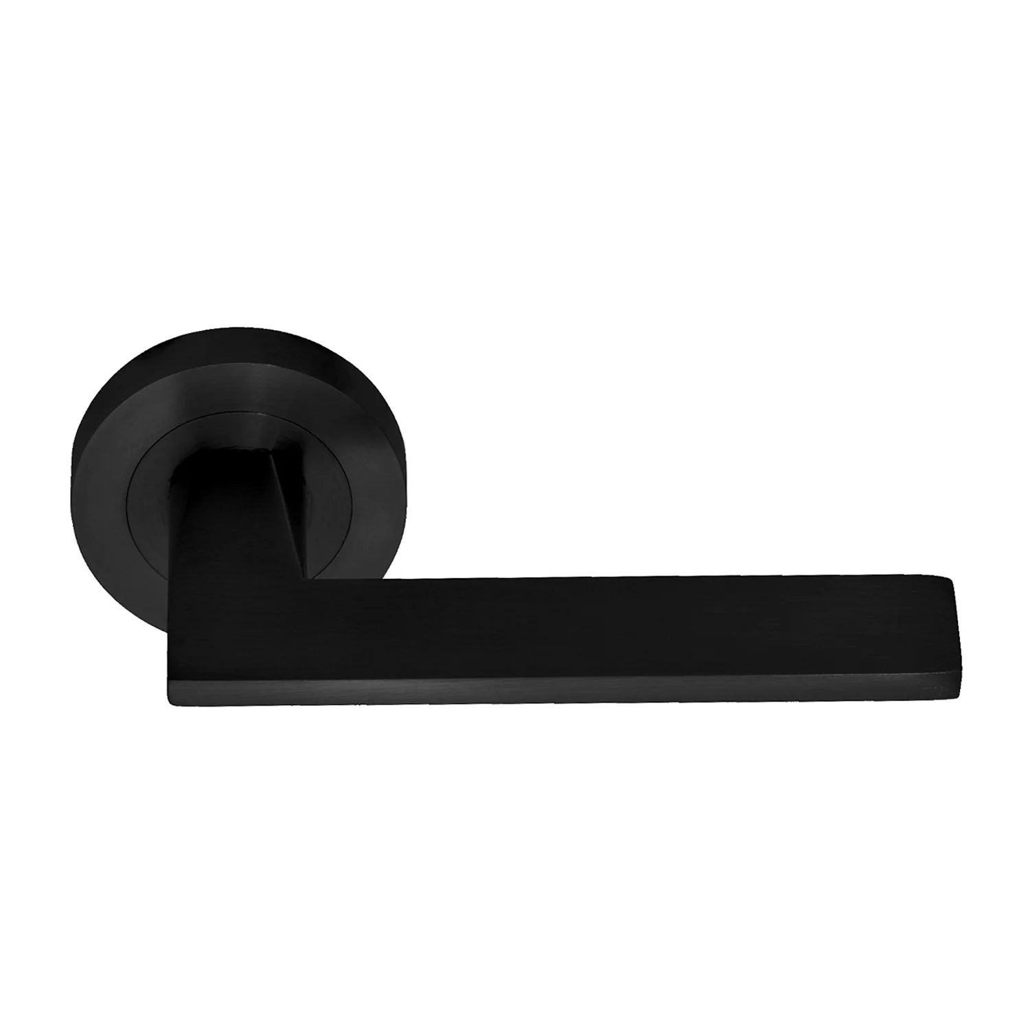 Builders Choice Door Lever on Round Rose 52mm - Available in Various Finishes - Image 3