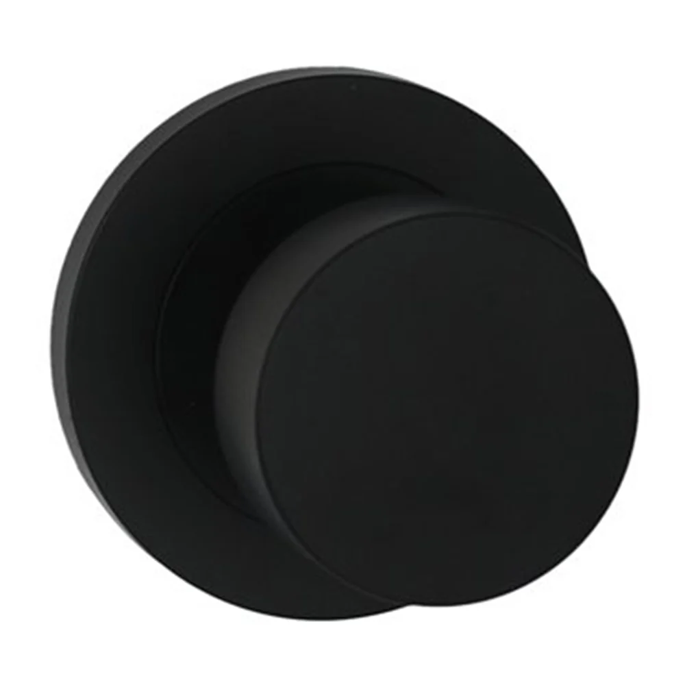 Builders Choice Flat Face Knob on Rose Passage Set 73mm - Available in Various Finishes - Image 2