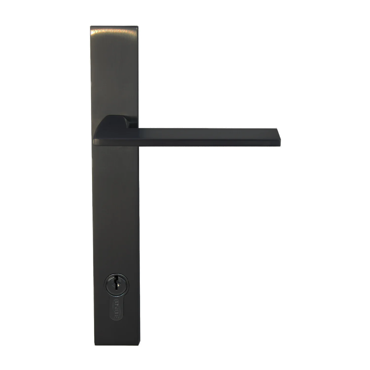 Builders Choice Linear Door Lever on Longplate Entrance Set - Available in Various Finishes - Image 3