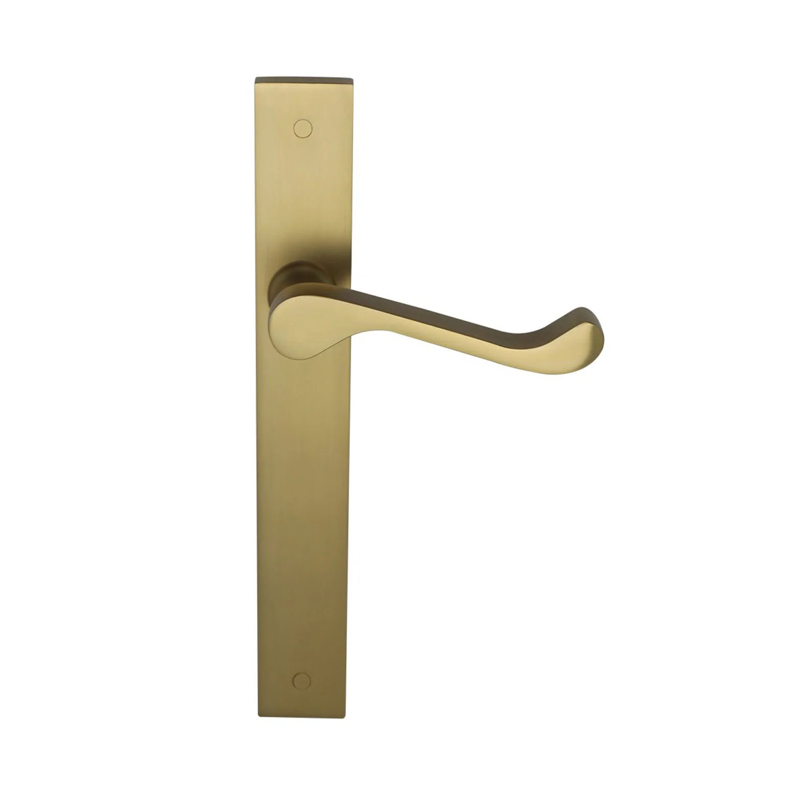 Builders Choice in Long Plate Classic Timeless Design Satin Brass - Available in Various Function - Image 3
