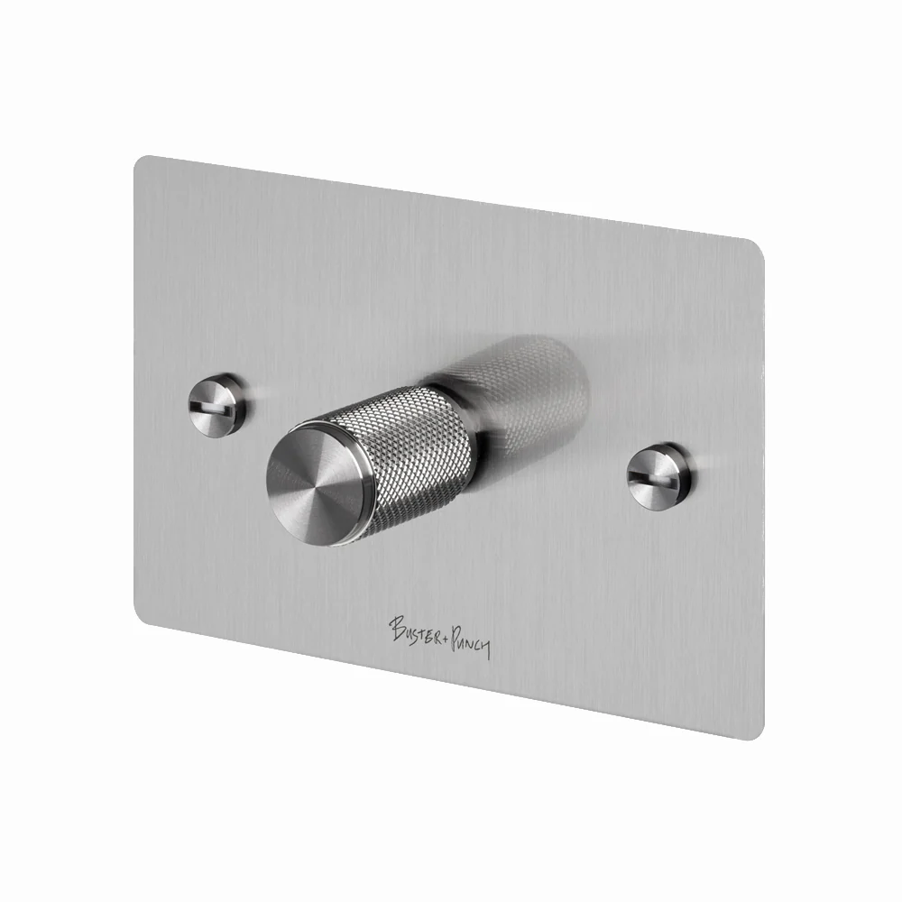 Buster and Punch 1G Dimmer Switch Diamond Cut Knurled Knob - Available in Various Finishes - Image 10