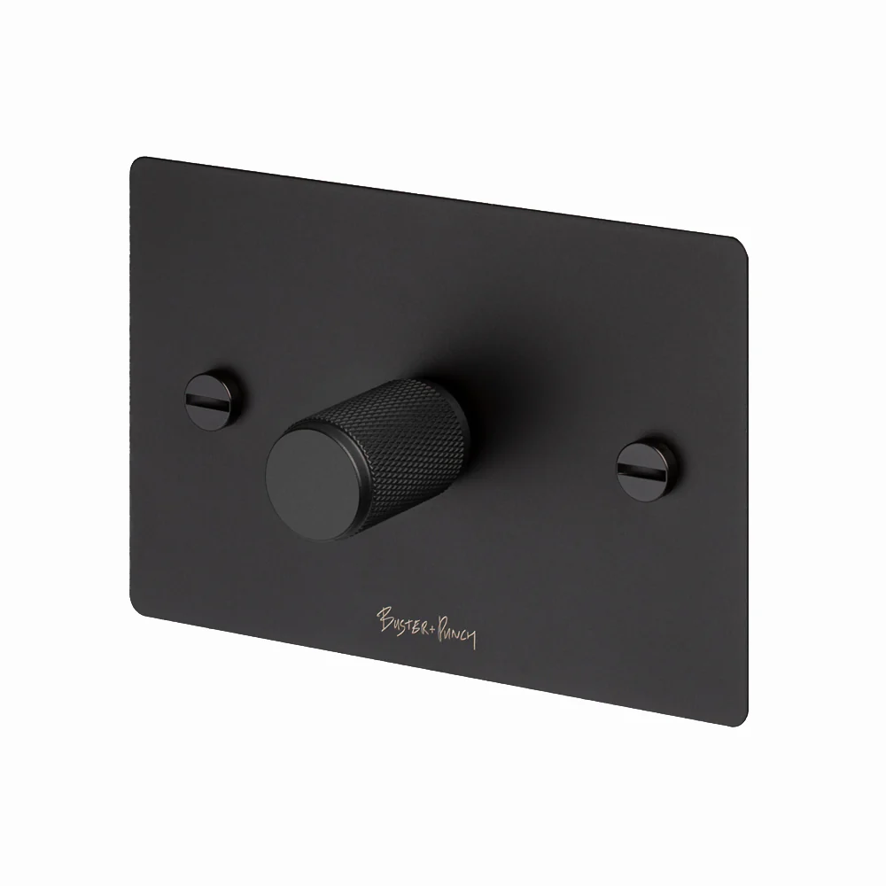 Buster and Punch 1G Dimmer Switch Diamond Cut Knurled Knob - Available in Various Finishes - Image 7