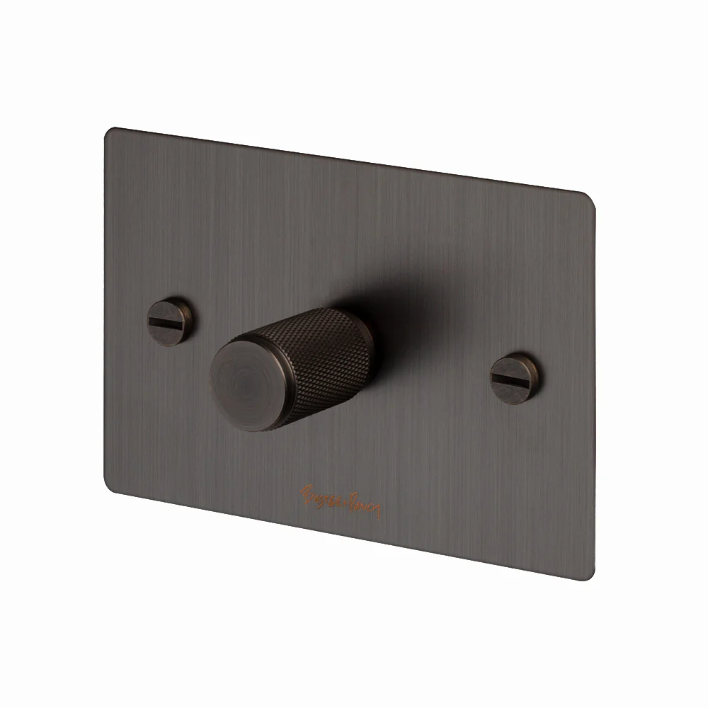 Buster and Punch 1G Dimmer Switch Diamond Cut Knurled Knob - Available in Various Finishes - Image 9