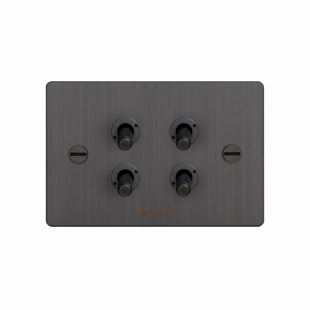 Buster and Punch 4G Toggle Switch Solid Metal Flat Plate - Available in Various Finishes - Image 7