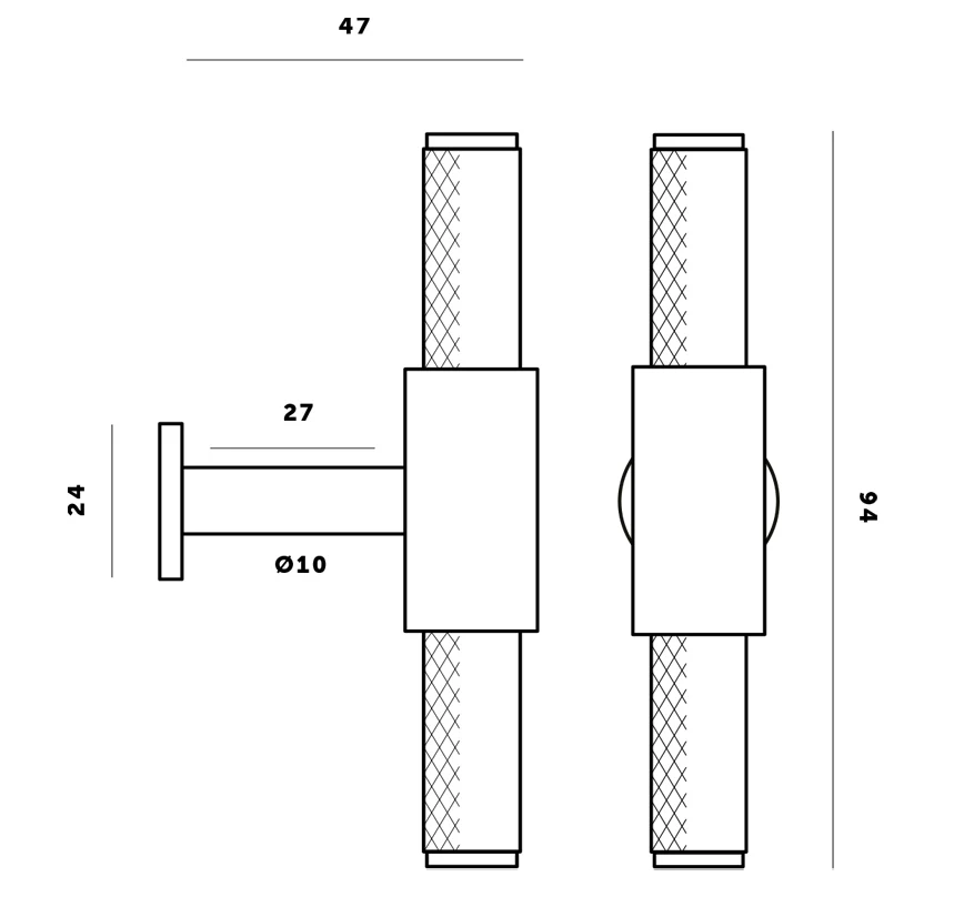 Buster and Punch Cabinet T-Bar Handle Steel - Available in Various Finishes - Image 5