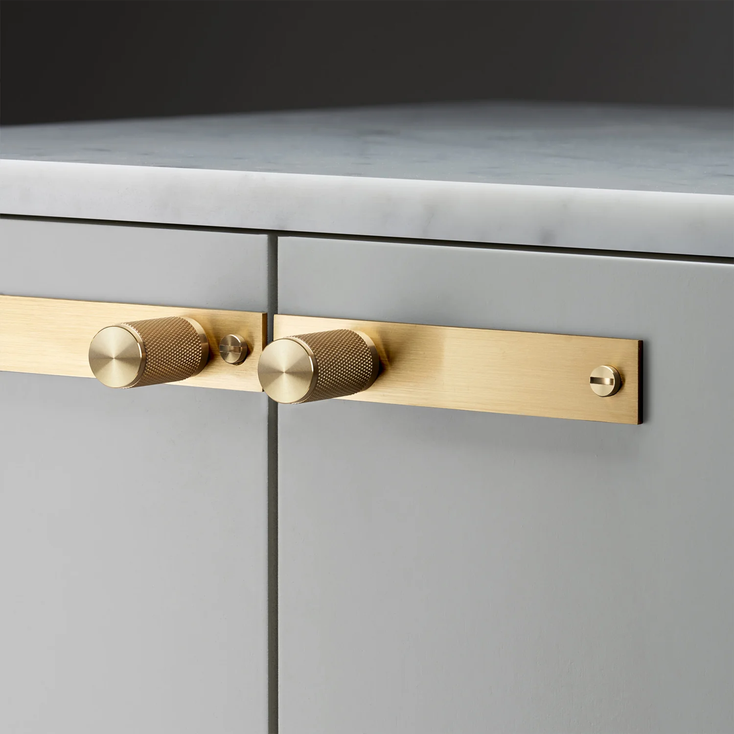 Buster and Punch Cross Furniture Knob Set Plate - Available in Various Finishes - Image 2