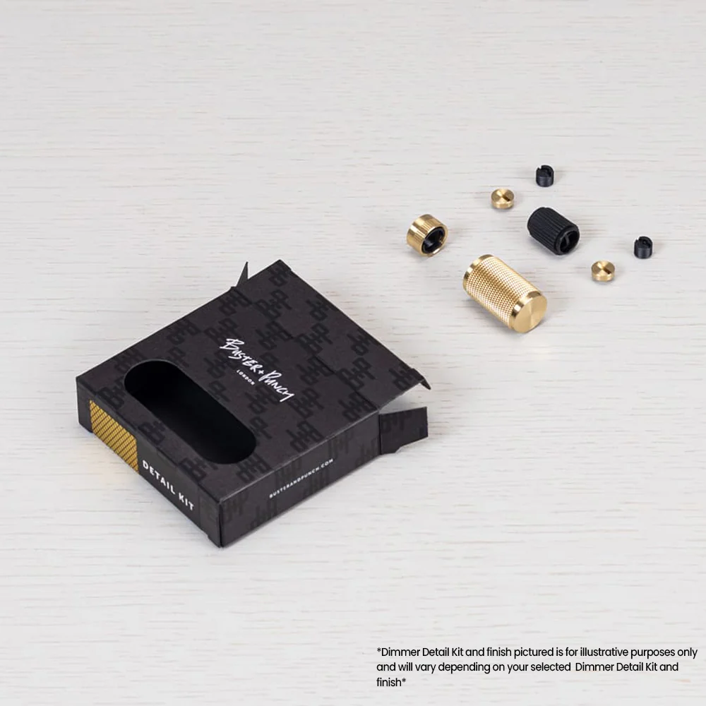 Buster and Punch Dimmer Details Kit - Available in Various Finishes - Image 3