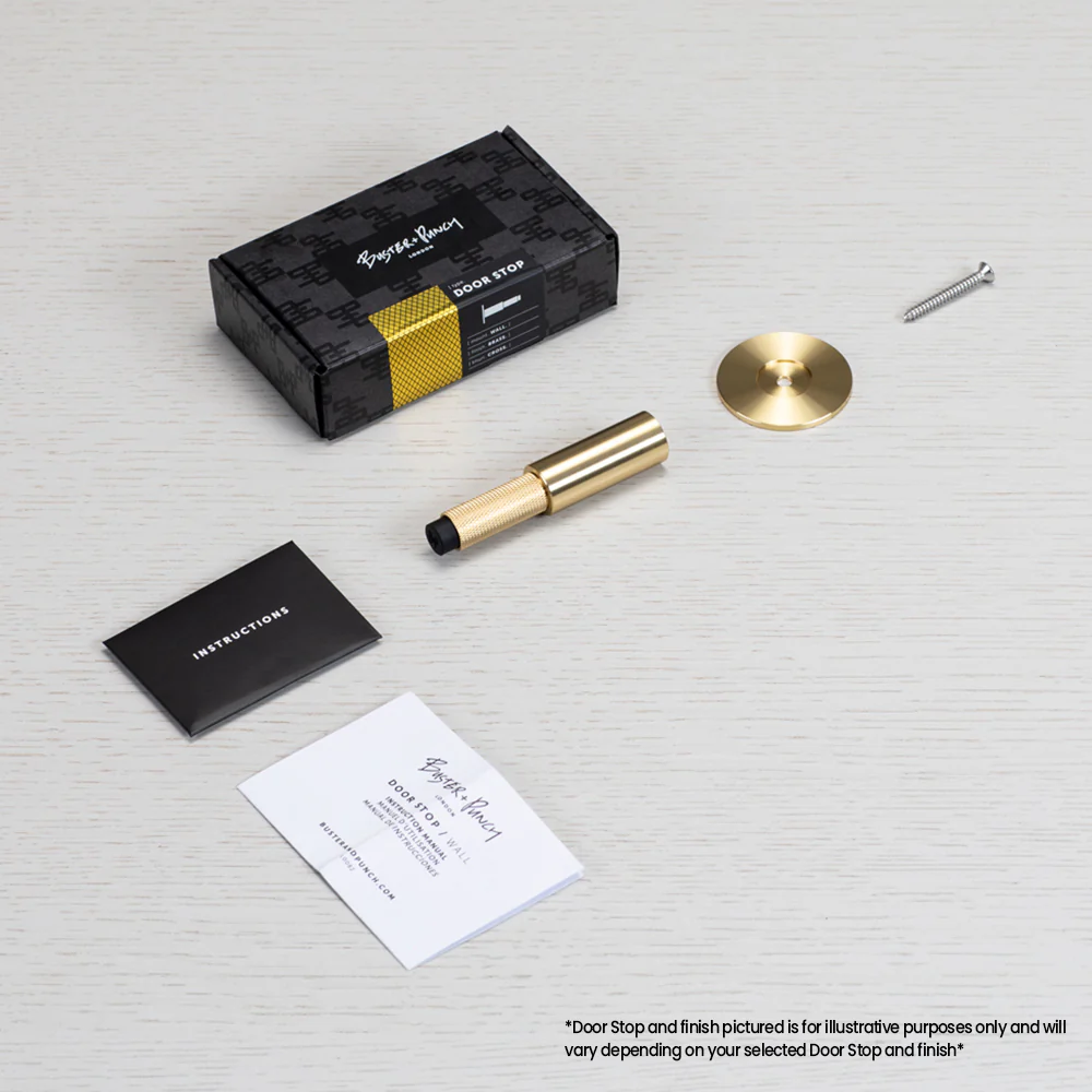 Buster and Punch Door Stop Wall Mounted 96mm - Available in Various Finishes - Image 4