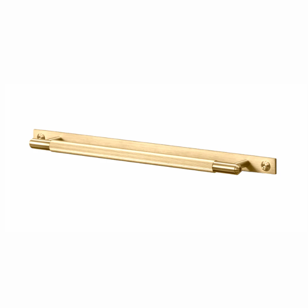 Buster and Punch Linear Cabinet Pull Bar Handle with Plate - Available in Various Finishes and Sizes - Image 10