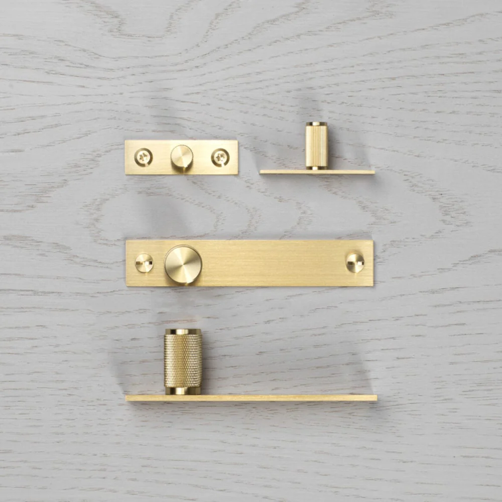 Buster and Punch Linear Furniture Knob Set with Back Plate 12mm - Available in Various Finish - Image 6