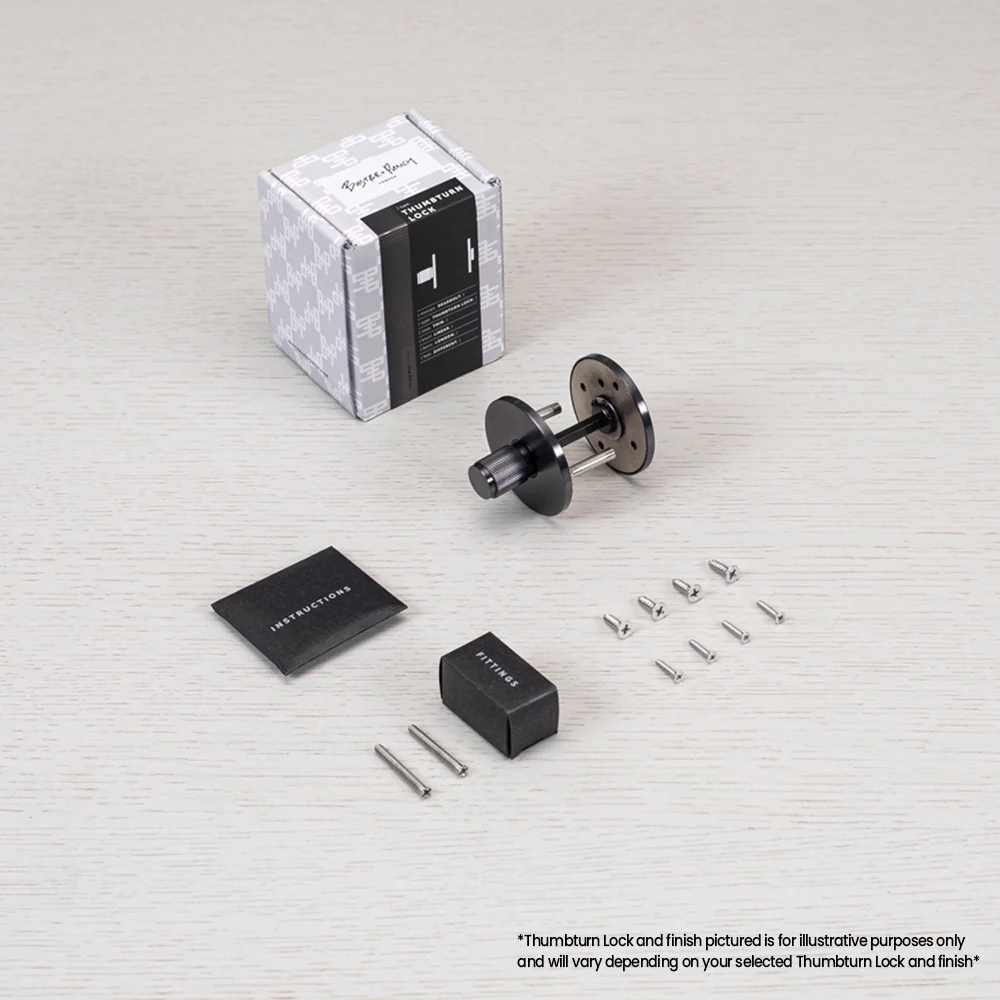 Buster and Punch Door Thumbturn Lock Linear - Available in Various Finishes - Image 5