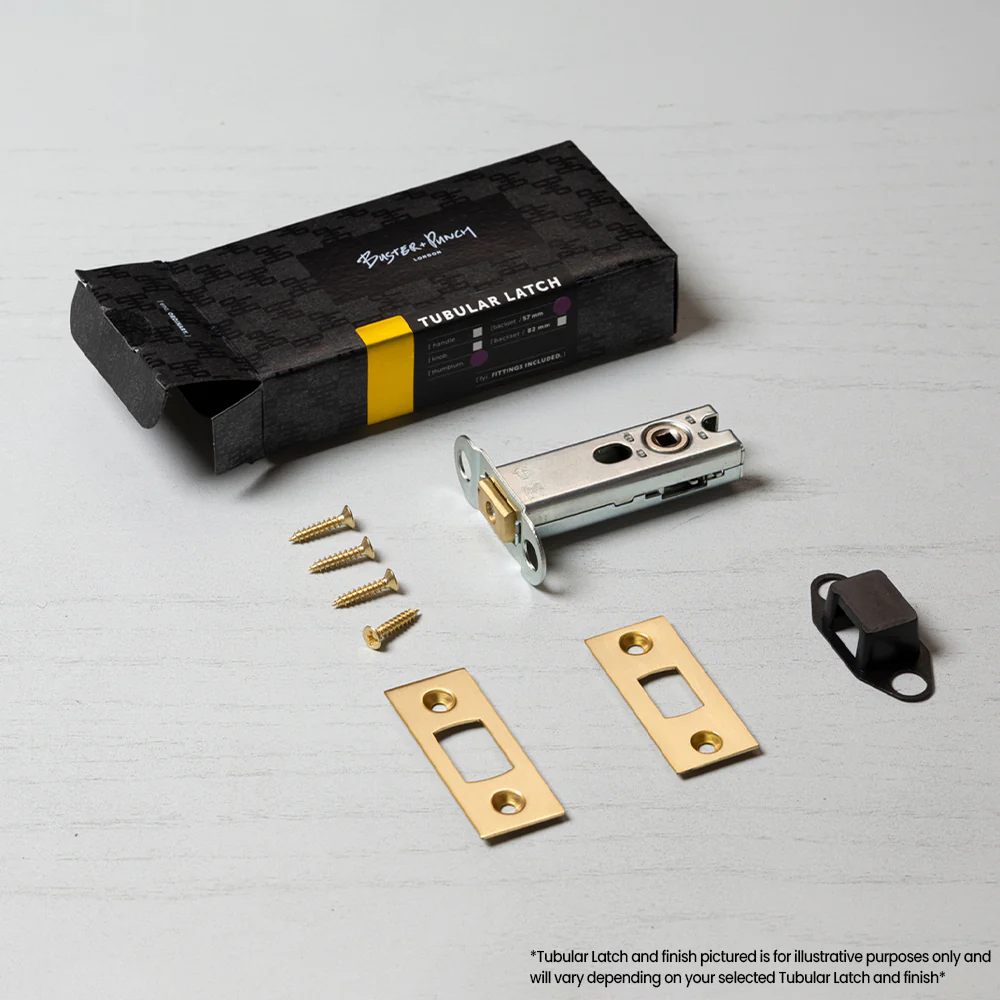 Buster and Punch Tubular Latch for Door Handle - Available in Various Finishes - Image 2