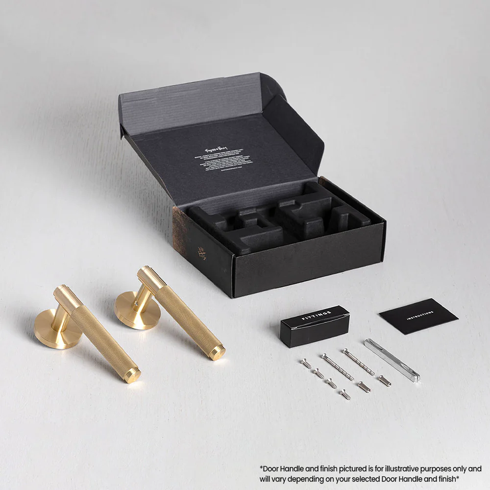 Buster and Punch UK Cross Door Lever Set - Available in Various Finishes - Image 4