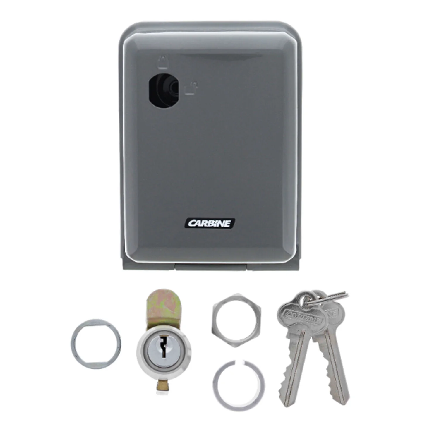 Carbine Key Safe Extra large Suits LBX Pro Camlocks Wall Mount CKB-W-LBXKD-XL