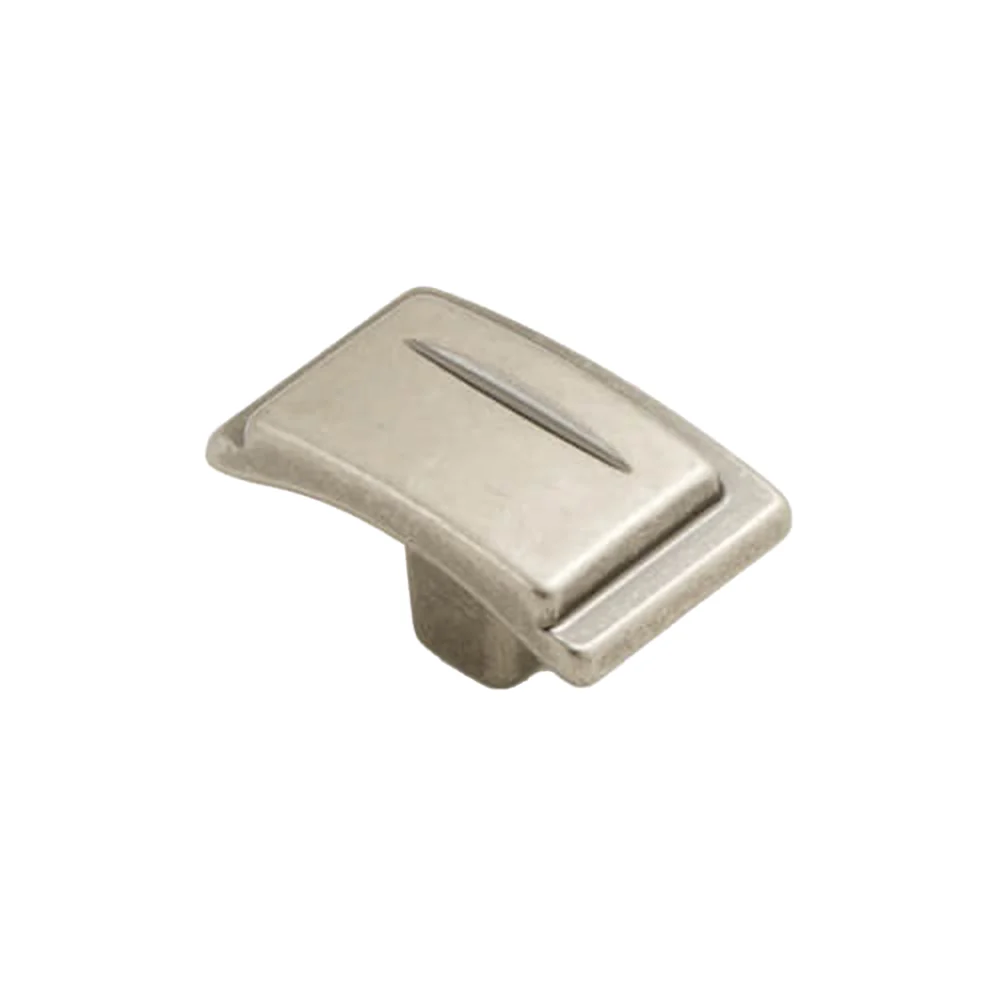 Castella Artisan Chisel Kitchen Cabinet Knob 38mm - Available in Antique Brass and Pewter - Image 3