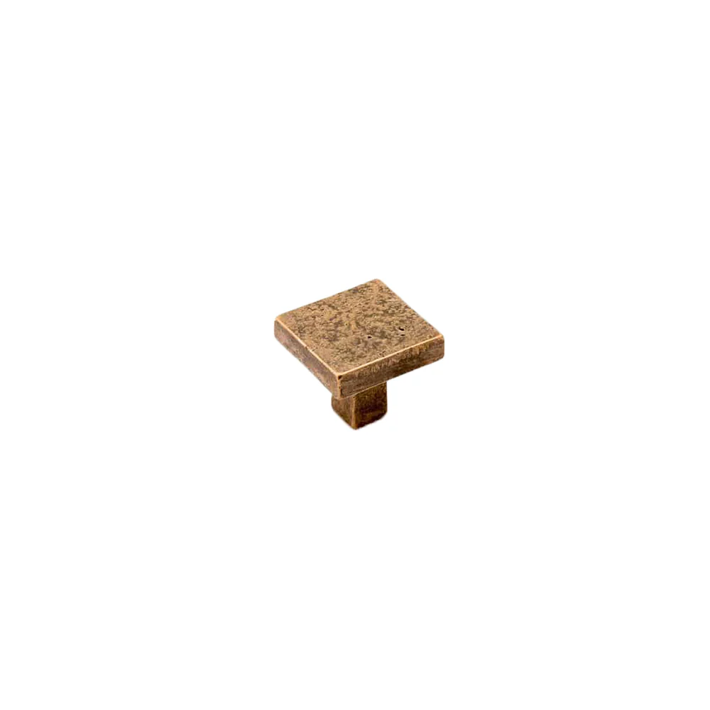 Castella Cast Flat Square Knob - Available in Various Finishes and Sizes - Image 3