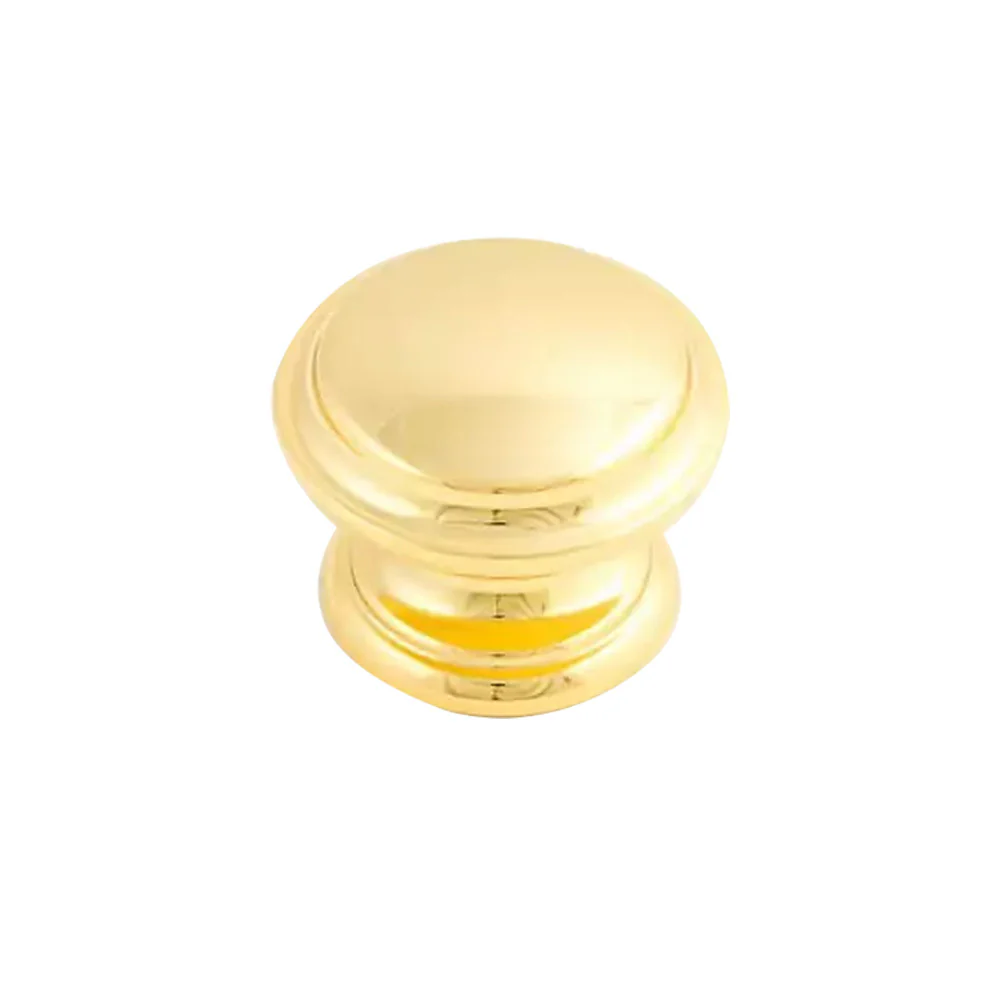 Castella Heritage Sovereign Cabinet Knob Polished Gold - Available in 30mm and 35mm - Image 3