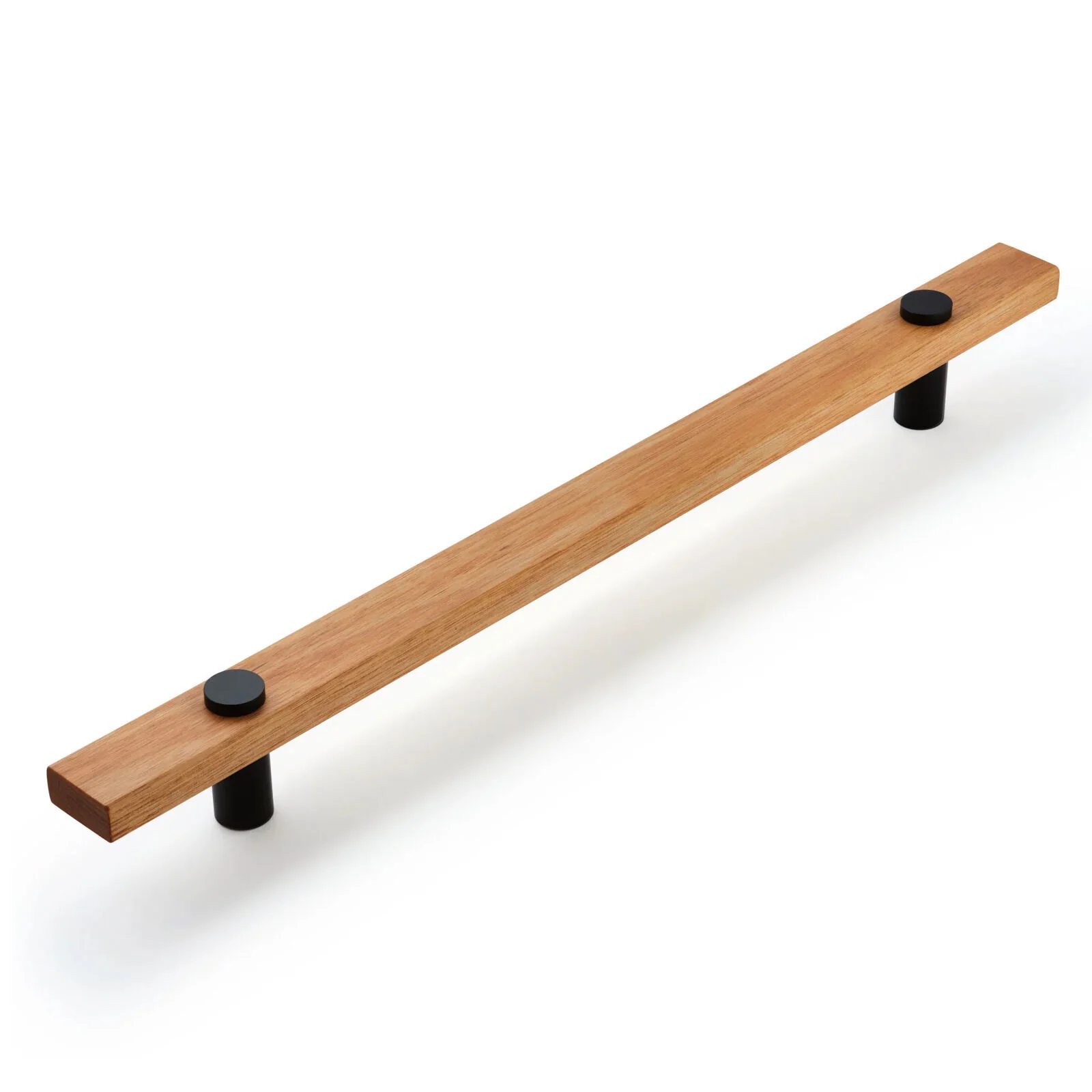Castella Hydrowood Entrance Handle with Face Caps - Available in Various Finishes, Fixings and Sizes - Image 14
