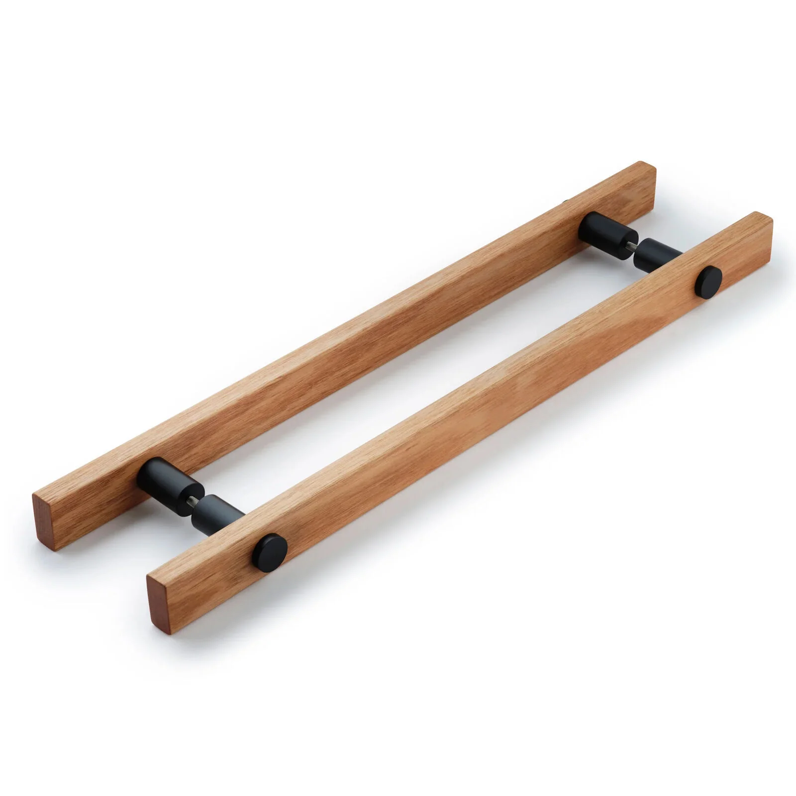 Castella Hydrowood Entrance Handle with Face Caps - Available in Various Finishes, Fixings and Sizes - Image 34