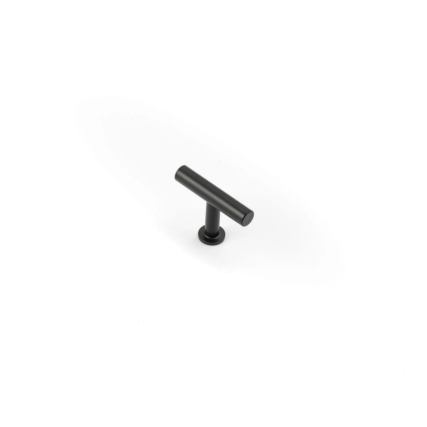 Castella Strand Solid Brass T-Bar Handle 50mm - Available in Matt Black and Satin Brass - Image 2
