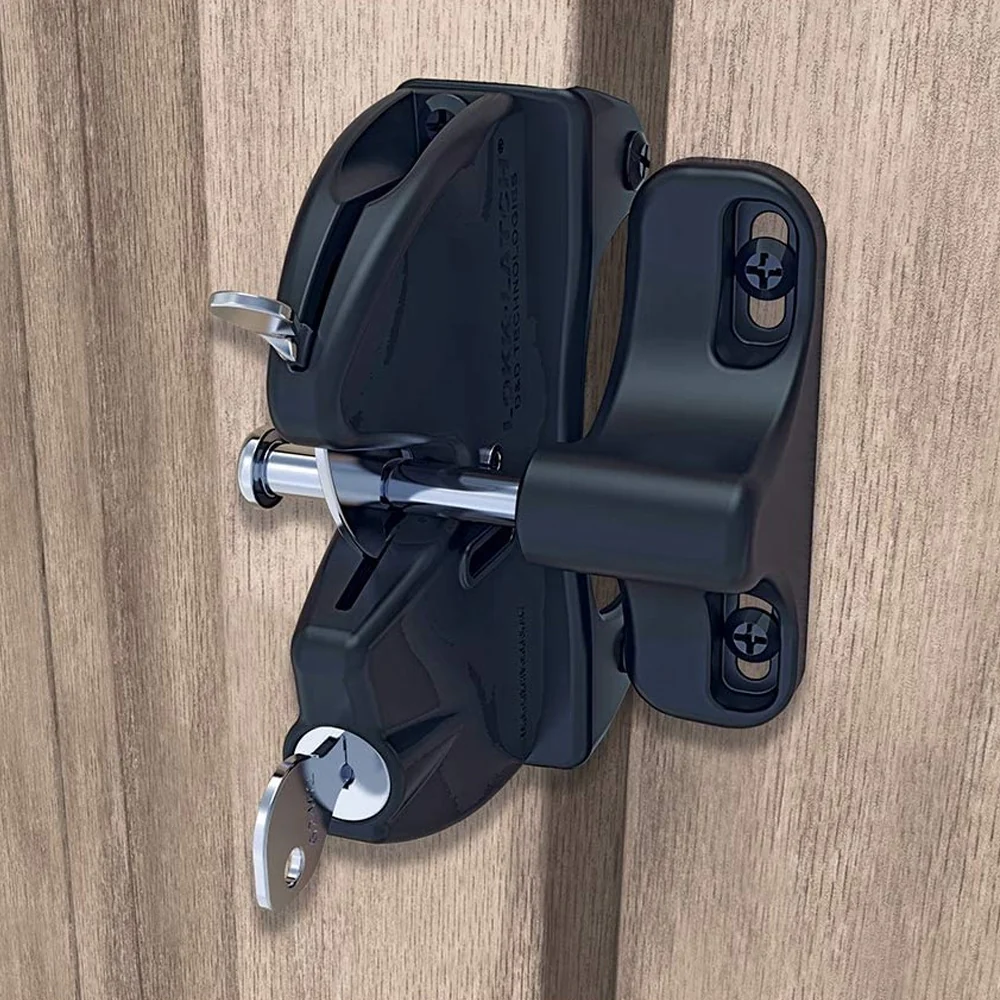 D&D LokkLatch General Purpose Single Sided Gate Lock Swimming Pool Safety LL3A - Image 2