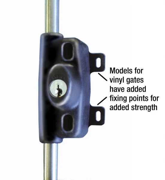 D&D LokkBolt LB118BX-LA Lockable Security Drop Bolt Lock 457mm For Metal Gates - Image 3