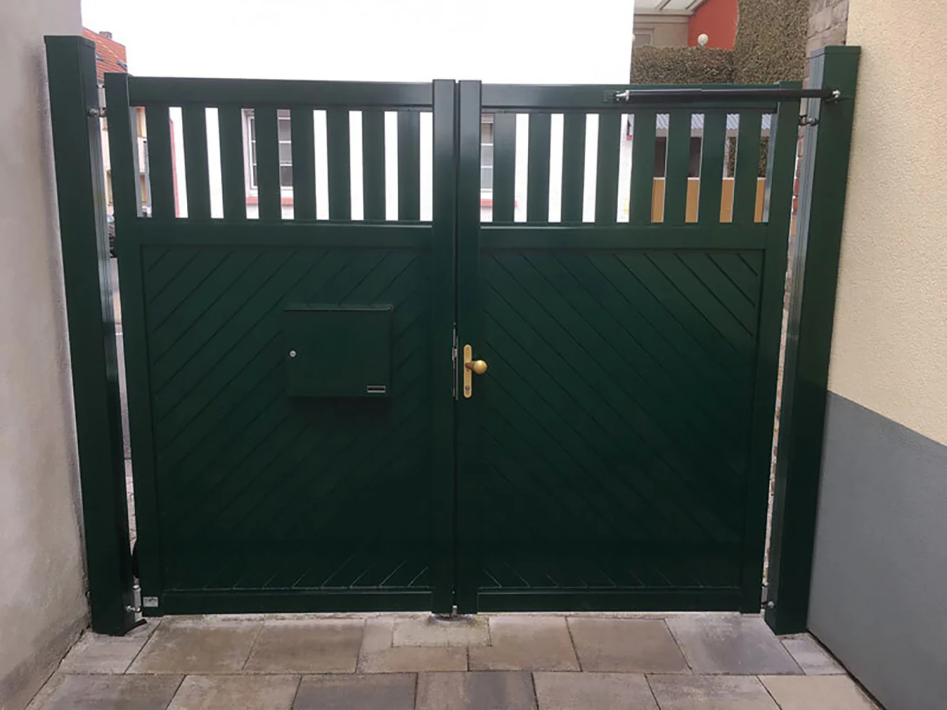 Dictator Direkt Gate and Door Closer 150mm Stroke up to 80Kg or 1.2m Wide 400N Dark Grey 1018-0127 - Image 4