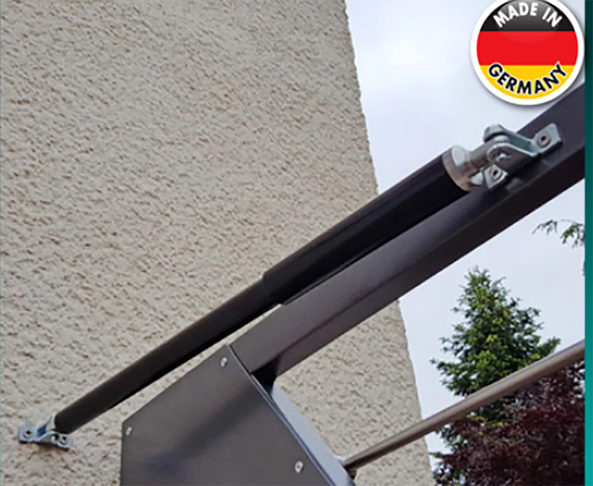 Dictator Direkt Gate and Door Closer 150mm Stroke up to 80Kg or 1.2m Wide 400N Dark Grey 1018-0127 - Image 5