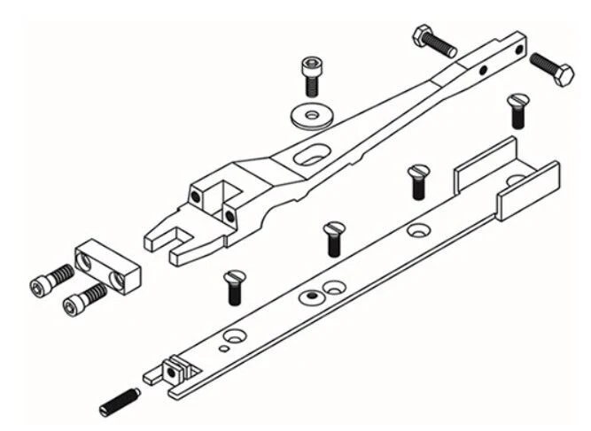 Dormakaba 8534 RTS85 Transom Door Closer Arm End Load - Image 3