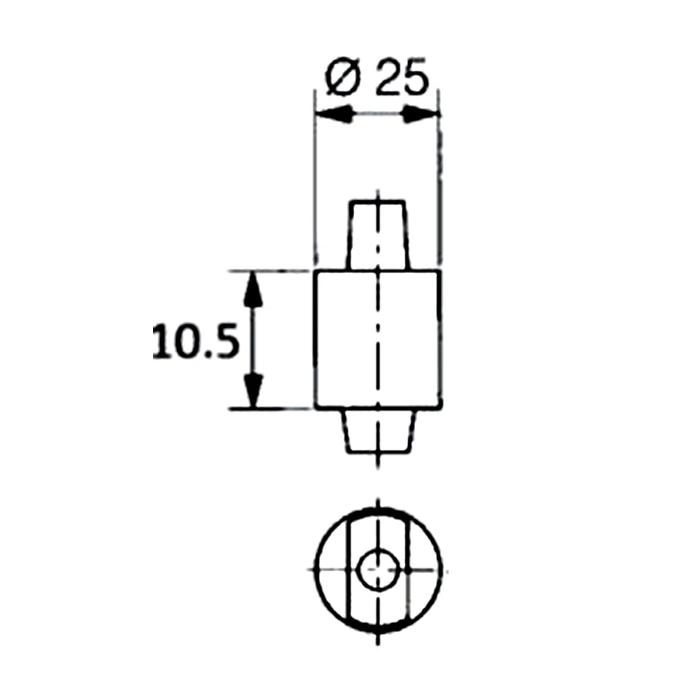 Dormakaba BTS Spindle Insert - Extended By 7.5mm 45200403 - Image 3