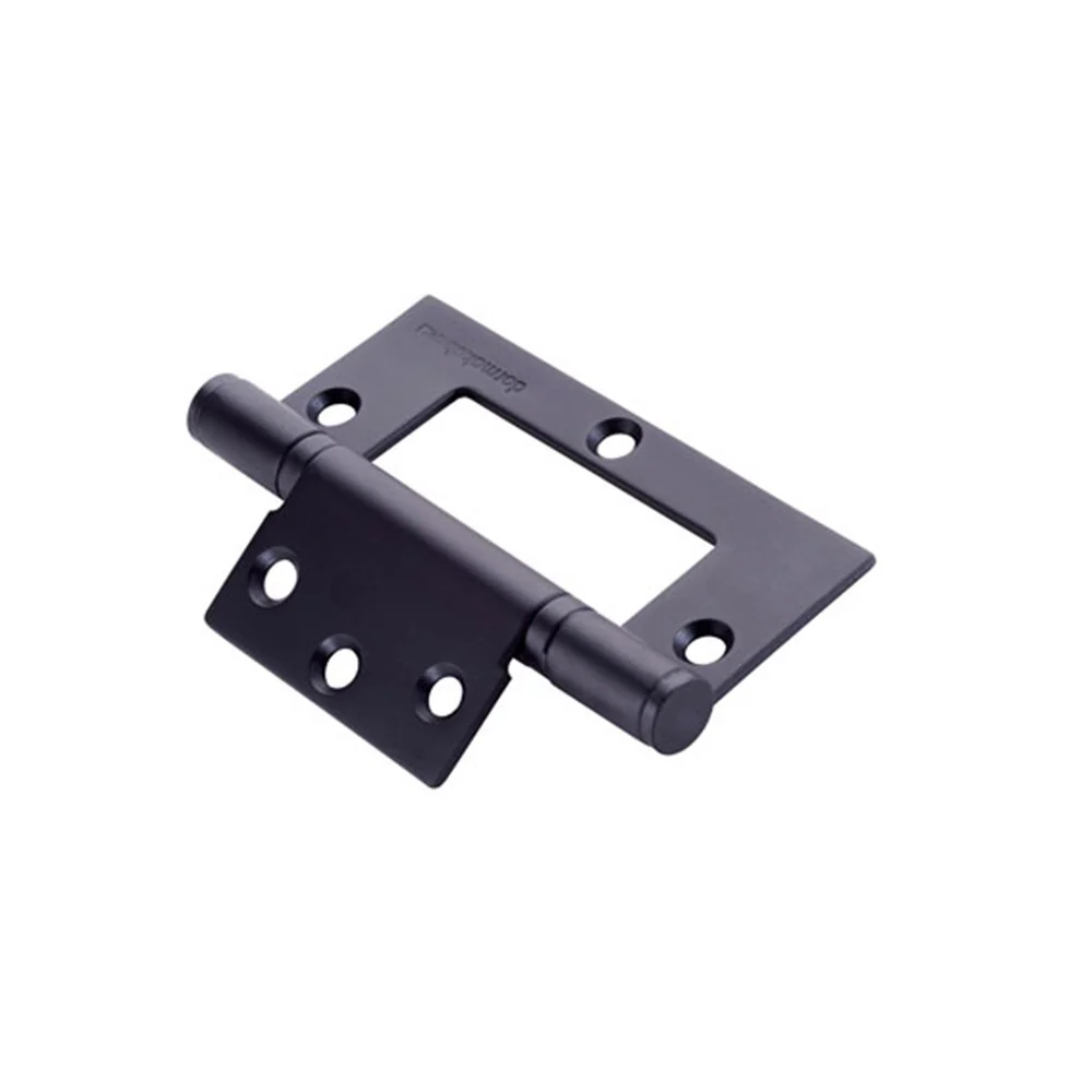 Dormakaba Flat Fast Fix Hinge Timber Fix 100x70mm Black DKH100/70BKT - Image 2