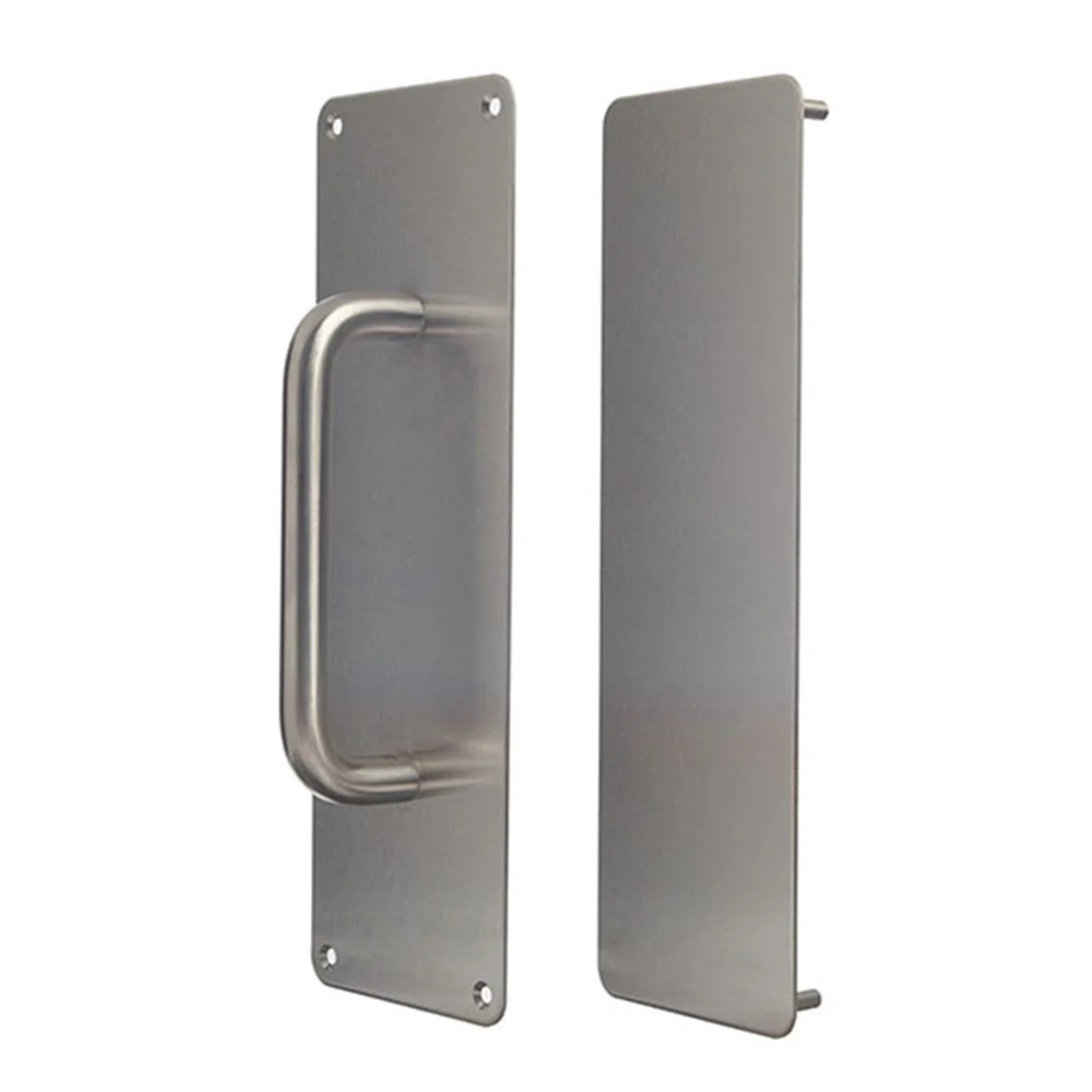 Dormakaba Push and Pull Set 300x100mm With 150x16mm Handle Stainless Steel 310-Set 1